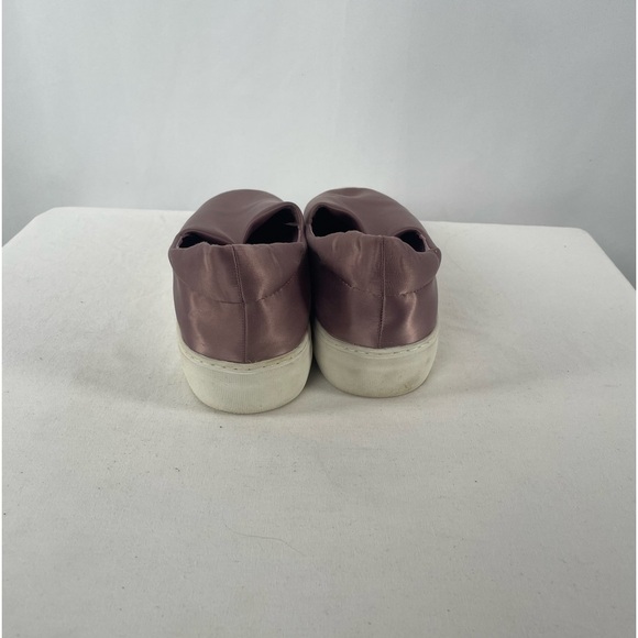 J/Slides NYC Satin Slip On Platform Sneaker in Pink Size 9 - Picture 4 of 7